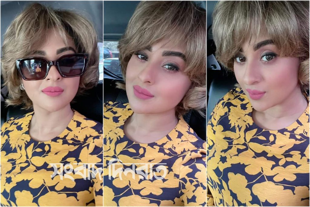 নতুন লুকে ঢাকাই সিনেমার চিত্রনায়িকা শবনম বুবলী