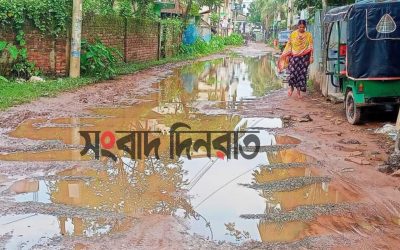 পিরোজপুরের কাউখালীর প্রবেশ পথ এখন মরন ফাঁদ
