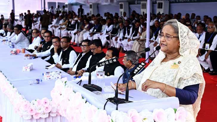 আ.লীগ সরকার ক্ষমতায় আসার পর রংপুরে আর মঙ্গা আসেনি -প্রধানমন্ত্রী