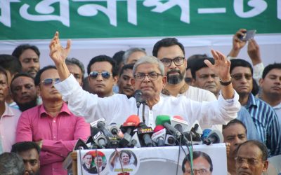 ‘১৫ বছরে ফ্যাসিস্ট সরকার গোটা রাষ্ট্রকে ধ্বংসের মুখে ঠেলে দিয়েছে’ —মির্জা ফখরুল