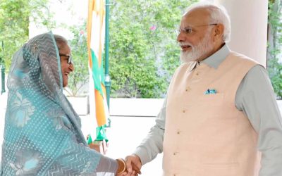 শেখ হাসিনার সঙ্গে বৈঠক ফলপ্রসূ হয়েছে —এক্স বার্তায় মোদি