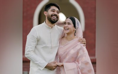 বিয়ের পবিত্র বন্ধনে আবদ্ধ হলেন আয়মান সাদিক-মুনজেরিন