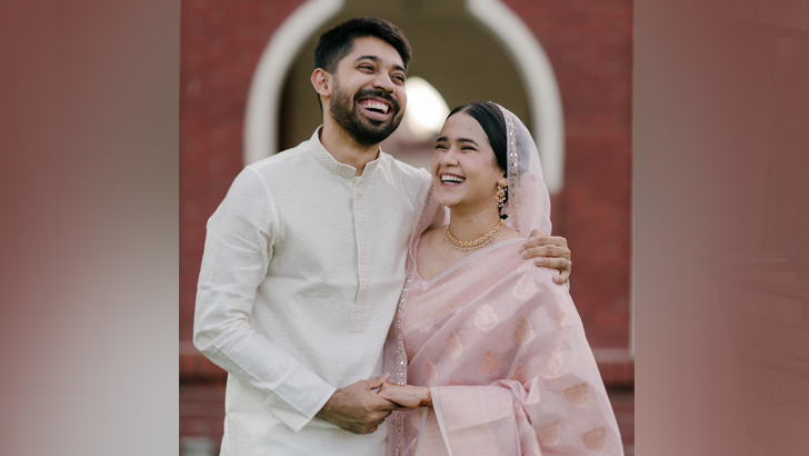 বিয়ের পবিত্র বন্ধনে আবদ্ধ হলেন আয়মান সাদিক-মুনজেরিন