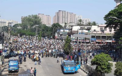 আরামবাগে জড়ো হয়েছে হাজার হাজার জামায়াত-শিবির কর্মী