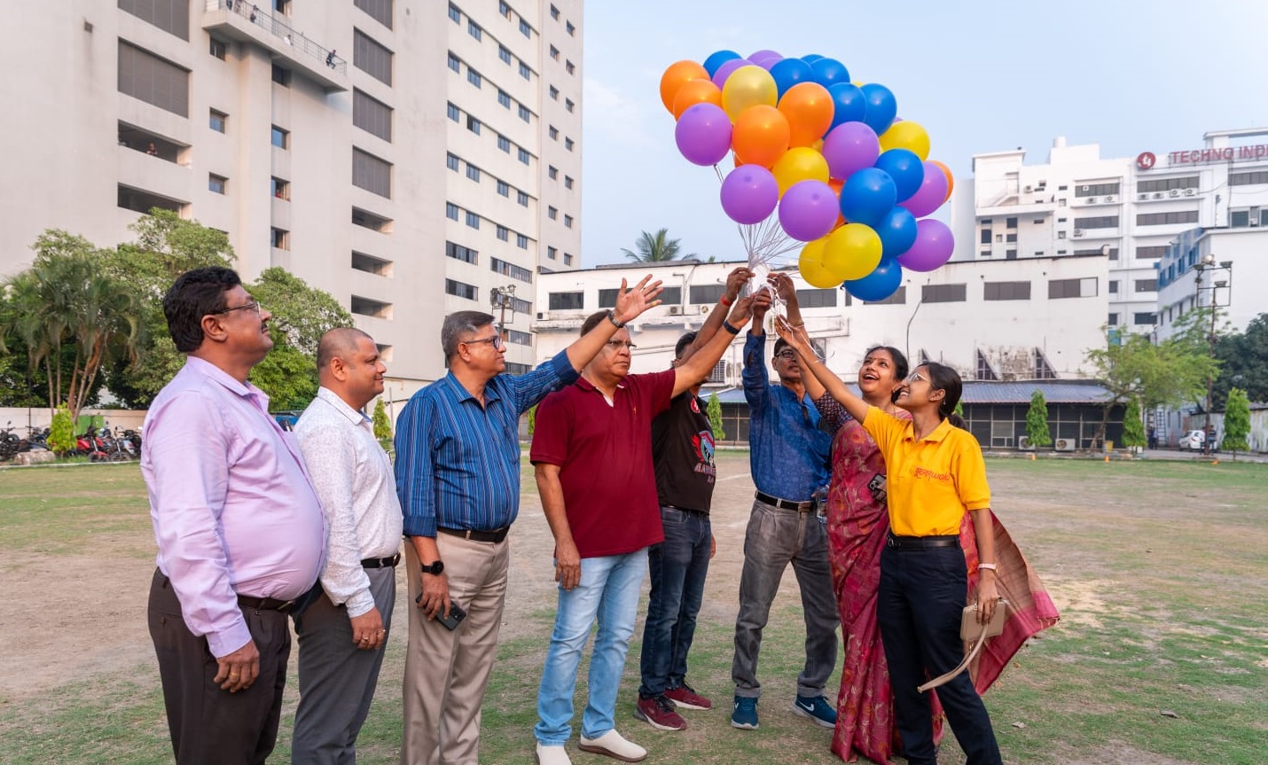 টেকনো ইণ্ডিয়া গ্রুপের আভান টু জিরো পয়েন্ট ক্রীড়ানুষ্ঠান ও গুনীজনদের সংবর্ধনা