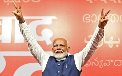 টানা তৃতীয় মেয়াদে প্রধানমন্ত্রী হিসেবে মোদির শপথ আজ