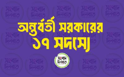 অন্তর্বর্তী সরকারের ১৭ সদস্যের তালিকায় যারা