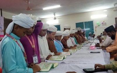 বেতাগীতে তাহফিজুল কুরআন মাজিদিয়া মাদরাসায় হেফ্জ ও নাজেরা ছবক অনুষ্ঠান