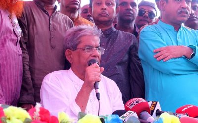 আন্দোলনে খুনি হাসিনা হাজার হাজার মানুষ খুন করেছে —মির্জা ফখরুল
