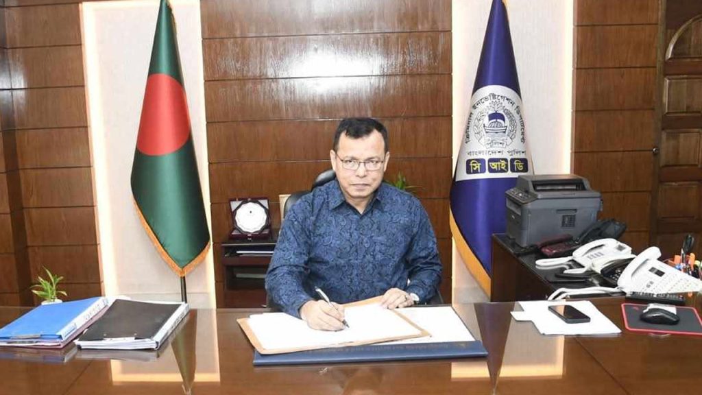 সিআইডি’র প্রধান হিসেবে দায়িত্ব নিলেন গাজী জসীম