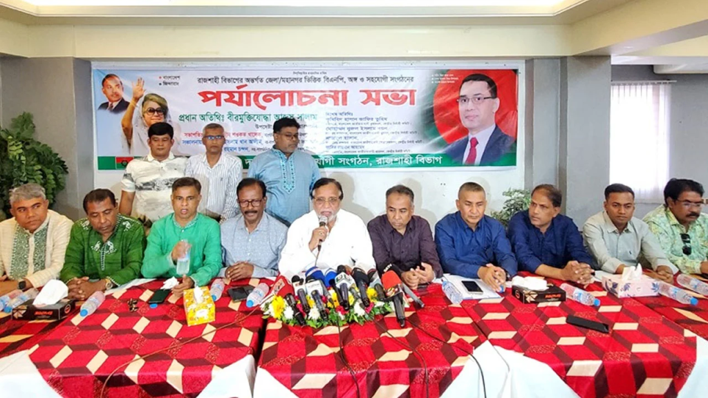 বিএনপি ক্ষমতায় যাওয়ার স্বপ্ন দেখে না, জনগণের ক্ষমতা জনগণকে ফিরিয়ে দিতে চায়—আব্দুস সালাম