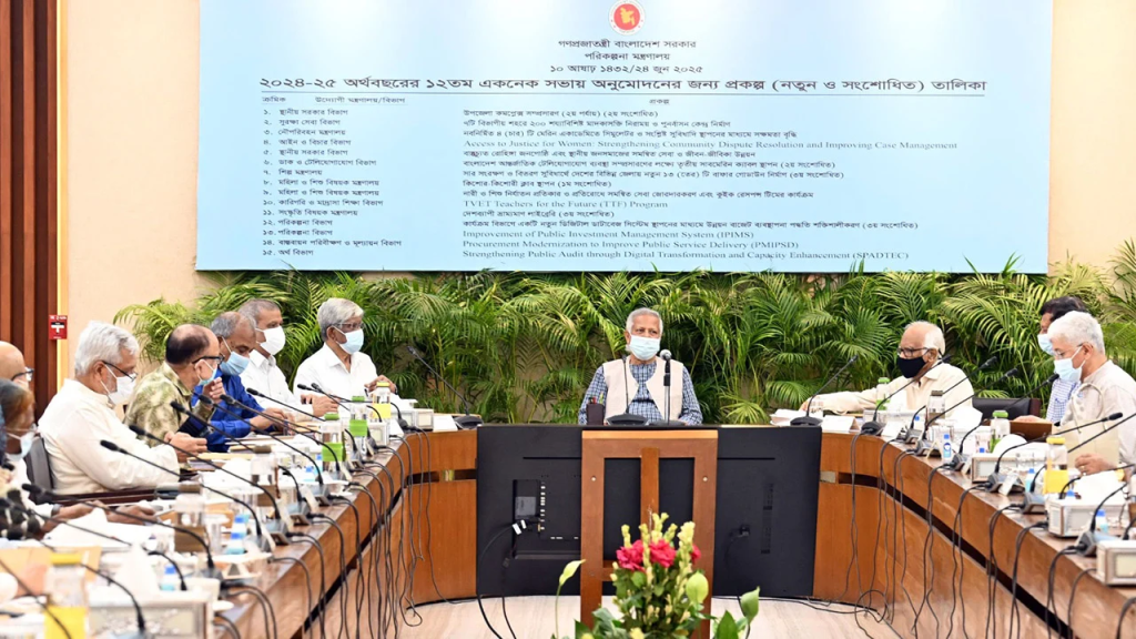 ৮৯৭৪ কোটি টাকার ১৭ প্রকল্প একনেকে অনুমোদন