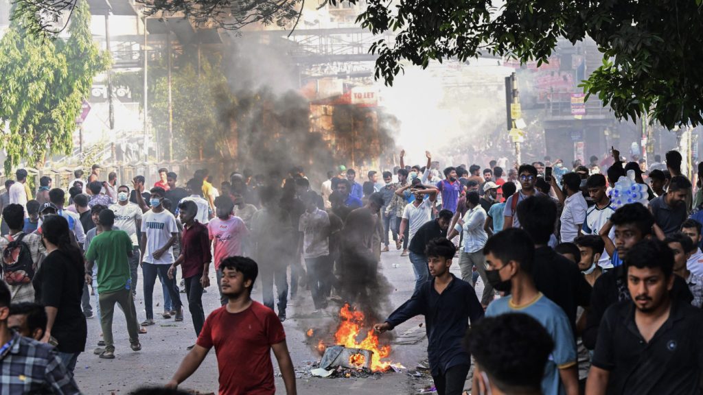 জুলাই গণ-অভ্যুত্থানের সময়ের স্থিরচিত্র