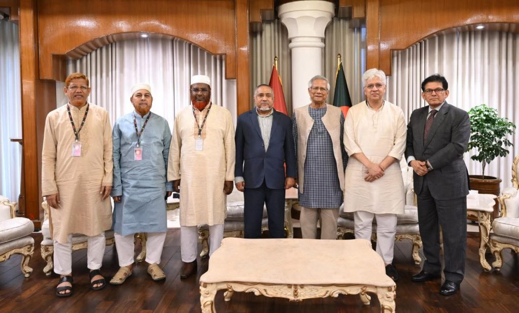 জামায়াতের সঙ্গে বৈঠকে প্রধান উপদেষ্টা