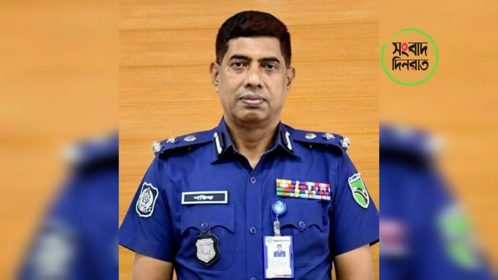 ডিবিপ্রধান হলেন বগুড়ার কৃতি সন্তান শফিকুল ইসলাম