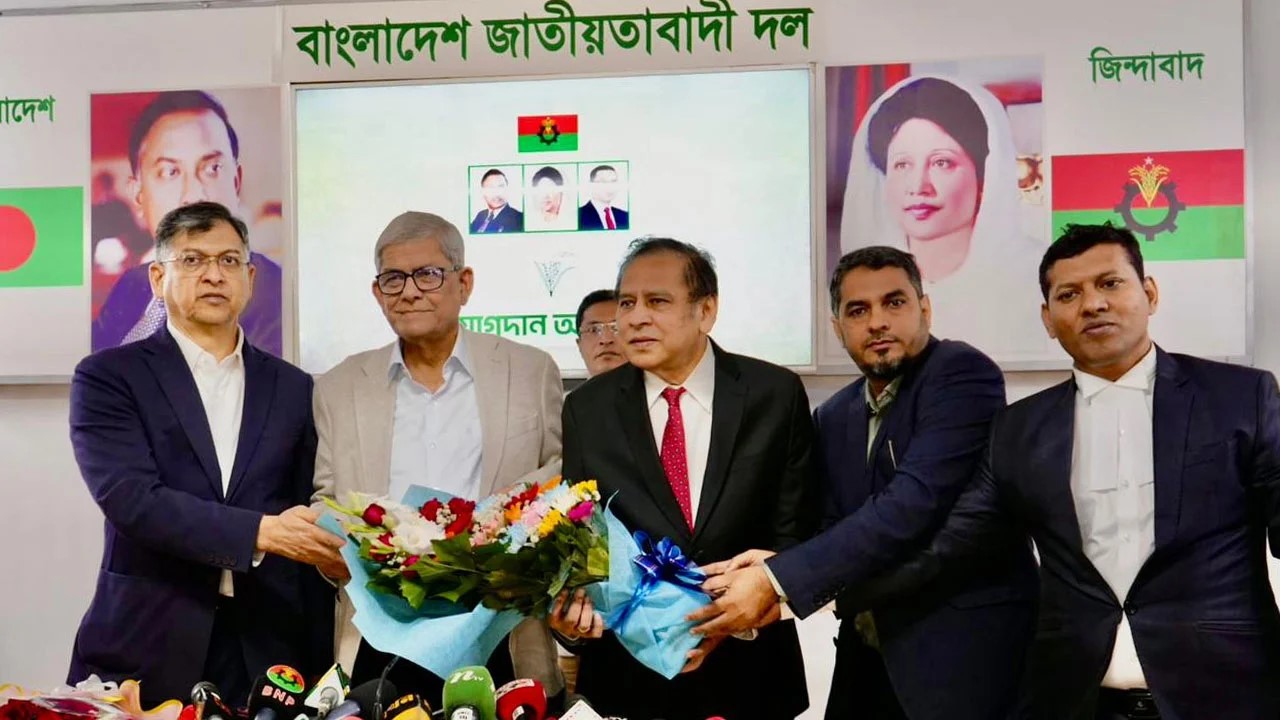 বিএনপিতে যোগ দিলেন রেজা কিবরিয়া