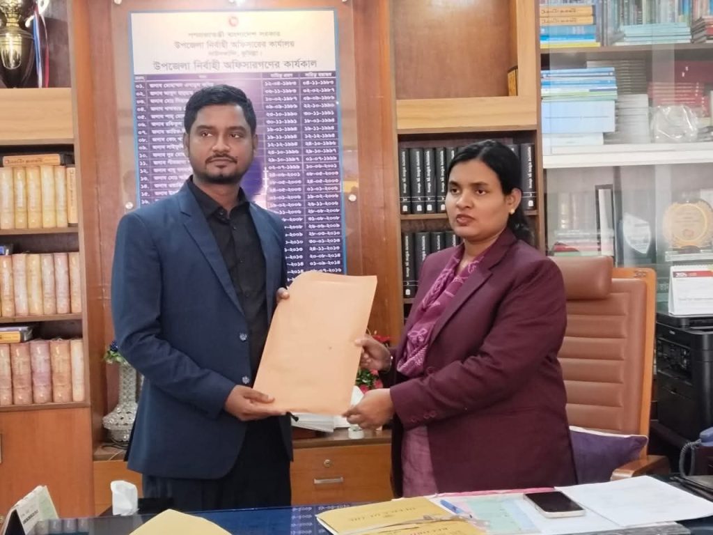 কুমিল্লা-১ আসনে মনোনয়ন ফরম সংগ্রহ করলেন এবি পার্টির সফিউল বাসার