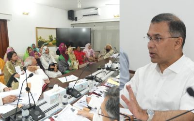 সংরক্ষিত নারী আসনের প্রার্থীদের সাক্ষাৎকার নিচ্ছেন প্রধানমন্ত্রী