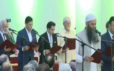 শপথ নিলেন চার মন্ত্রী ও দুই প্রতিমন্ত্রী